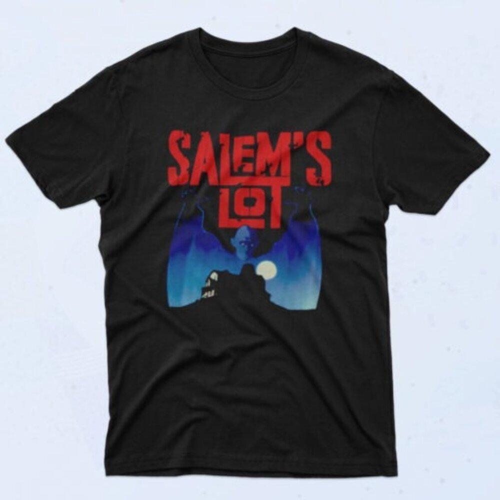 Salems Lot Classic Horror Movie 90S Retro Graphic Halloween Fan T-Shirt